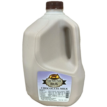 Lapp Valley Farm Chocolate Milk, 1 Gallon (3.78L)