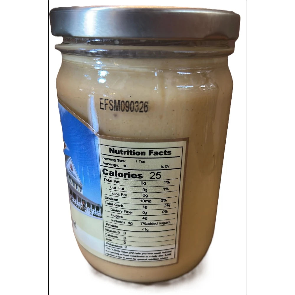September Farm Homestyle Sweet Mustard, 12 oz (340g)
